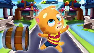 Talking Tom Gold Run Fireworks vs Talking Ginger - Full Screen Gameplay Walkthrough screenshot 5