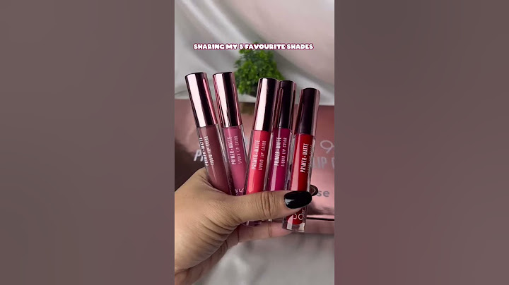 LAKMÉ 9 TO 5 PRIMER + MATTE LIQUID LIPSTICK