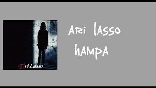 Ari lasso hampa lirik/lyrics lagu 