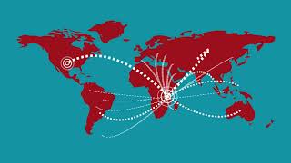 Map infographics for infonet Biovisio Visitors