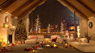  Warm Winter Apartment Ambience with Tender Piano Jazz Music  Christmas Day 2024 for Relax, Sleep