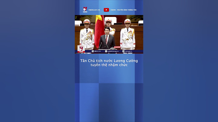 Tân Chủ tịch nước Lương Cường tuyên thệ nhậm chức - VNews #shorts