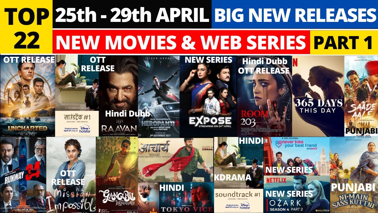 New OTT Releases I New on OTT this week @Netflix @Netflix India @Amazon Prime Video India @ZEE5