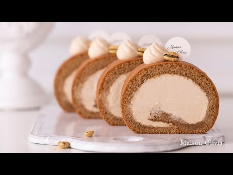 모카롤 (Mocha Roll Cake)