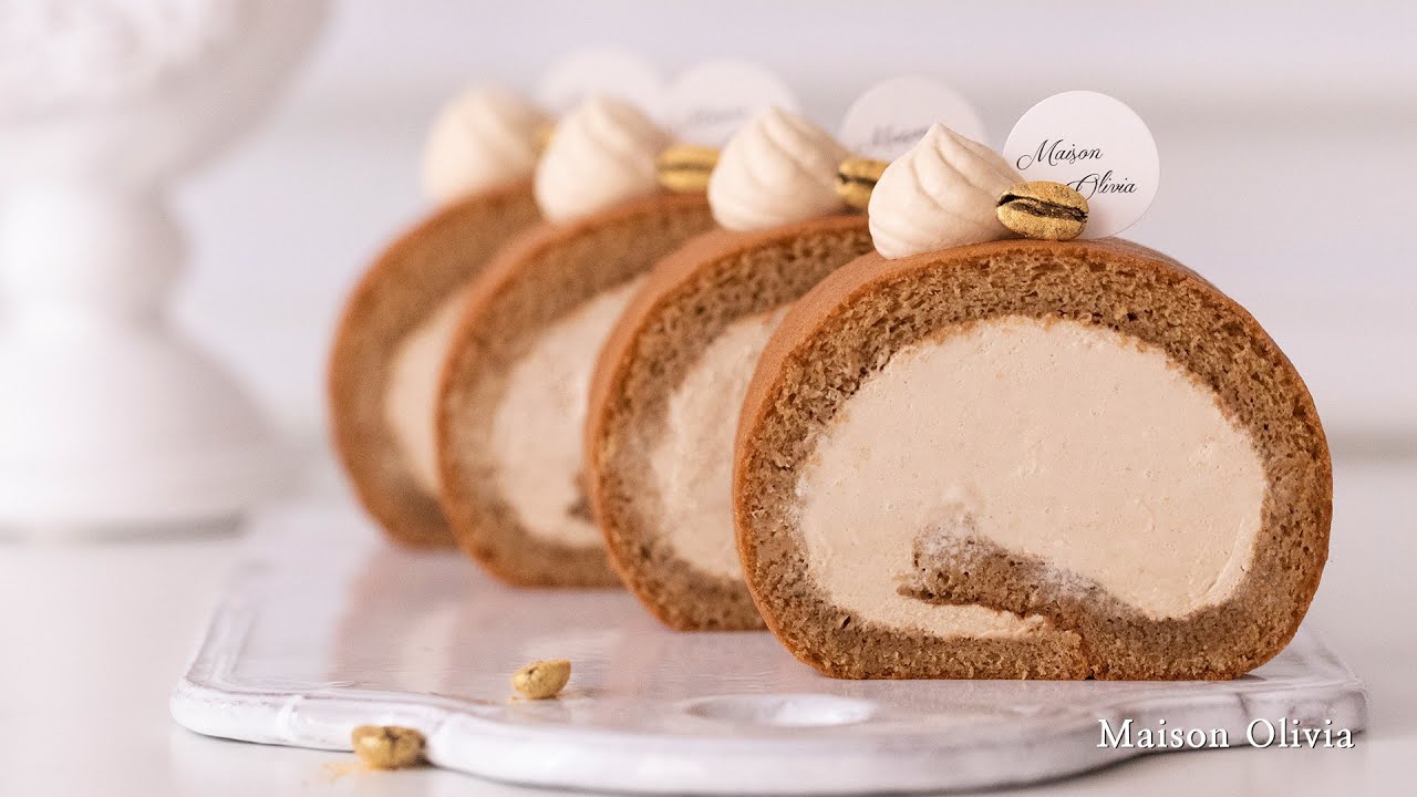 모카롤 (Mocha Roll Cake)