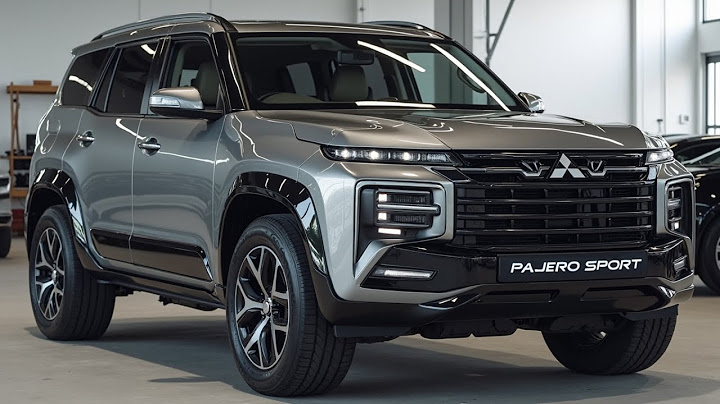 2026 Mitsubishi Pajero Sport - Big Changes Coming for Mitsubishi’s Off-Road Champion!