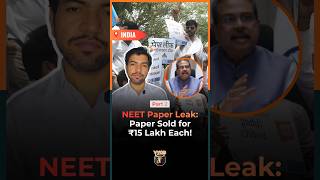 NEET 2026 Scam Exposed: The ₹15 Lakh Paper Leak Network Busted! #neet2026 #neetpaperleak #neet