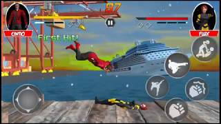 Real superhero kung fu fight game screenshot 1