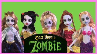 Once Upon A Zombie Princess Review - All 6 Zombie Dolls