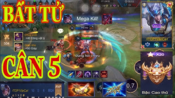 Triệu Vân đi rừng lên đồ này bất tử cân 5 ăn megakill đơn giản - Đánh cho Team bạn xanh hết mặt mũ.i