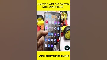 ESP8266 WiFi Car, YouTube Short Video