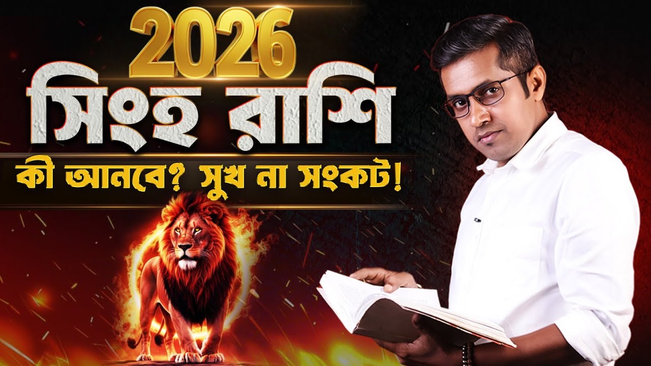 সিংহ রাশির ২০২৬ আনবে সংকট ? Leo 2026 | 2026 Predictions | Astro Motivator | Samrat Chakraborty