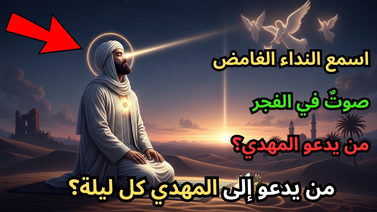 يصله صوت عند الفجر، من ينادي المهدي ليلاً؟ وحي لم يره ابن عربي من قبل
