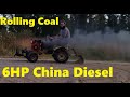 Rolling Coal With a 6HP Diesel!!