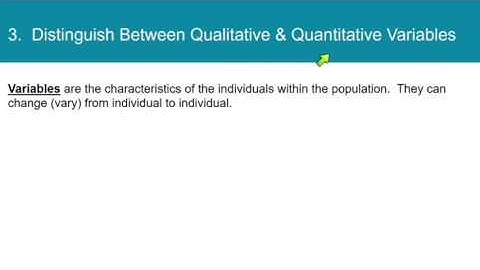 Statistics 1.1, Part 2