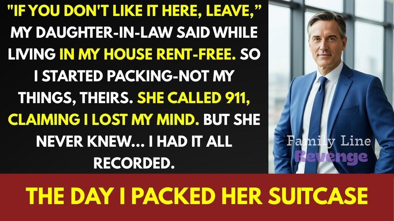 If You Don’t Like It Here, Leave,” My Daughter-In-Law Said—In The Very House I Built