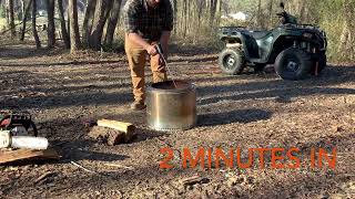 How to get smokeless under 3 minutes for SoloStove