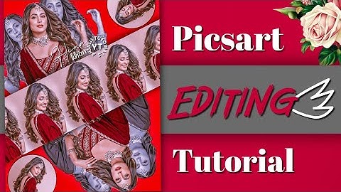 Picsart Editing Tutorials✨//By Anjalixtutorial