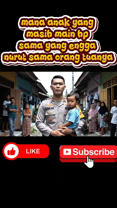 PAK POLISI LAGI CARI ANAK YANG SUKA MAIN HP SAMA YQNG LAWAN KE ORANG TUA #trending #trendingshorts