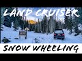 LAND CRUISER 100 SERIES OFF ROAD EXPLORING IN SNOW & New Channel Intro!