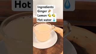 Ginger and lemon detox drink | fat cutter drink | How to lose belly fat | weight loss drink
