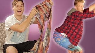 Guys Try Leggings For The First Time