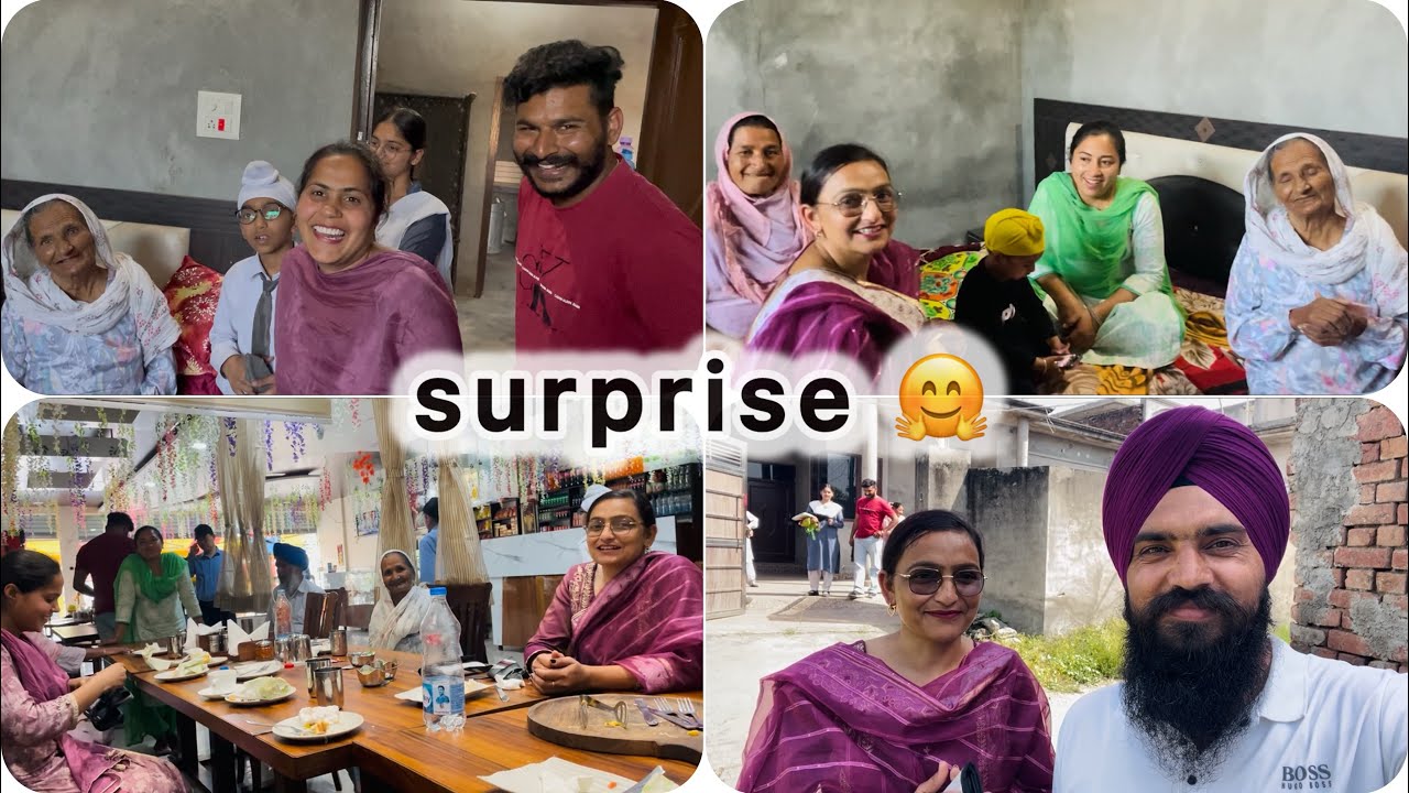 ਵਿੱਕੀ ਪ੍ਰੀਤ ਨੂੰ ਕੀਤਾ ਸਰਪ੍ਰਾਈਜ਼ 🤗 ਪਹਿਲੀ ਵਾਰ ਉਹਨਾਂ ਦੇ ਪਿੰਡ ਜਾ ਕੇ vicky preet nu kita surprise