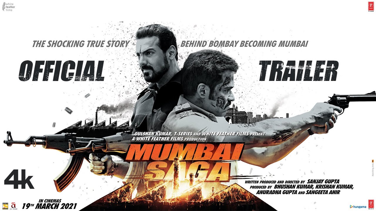 Mumbai Saga Trailer Official Emraan H Suniel S John A Kajal A Mahesh M  Releasing 19 March