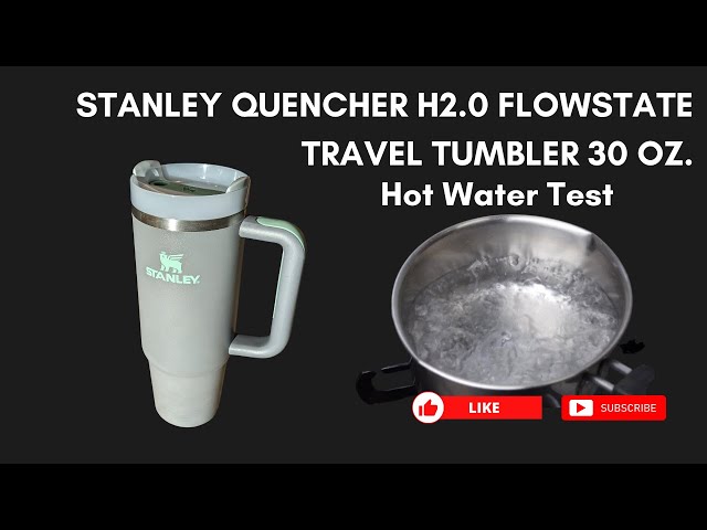 Stanley 30 oz. H2.0 Quencher FlowState Tumbler, Charcoal