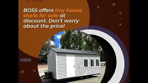 Select Best Tiny House on Trailer Kit from BOSS Tiny House