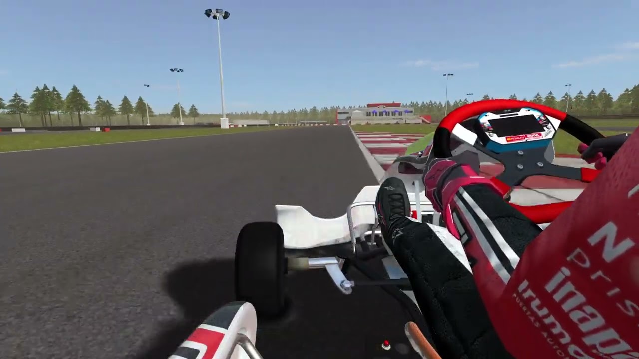 Onboard Karting Genk kart racing pro