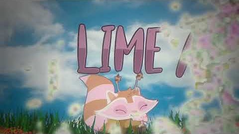 3D aesthetic intro commission for Lime AJ!