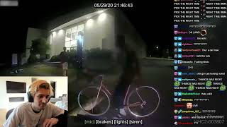 xQc Reacts to Body Cam Showing Cops Arresting Student on Campus - Audit the Audit