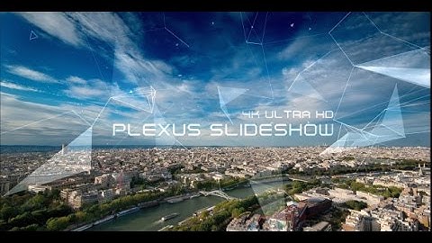 Plexus Slideshow 4K ( After Effects Project Files ) ★ AE Templates