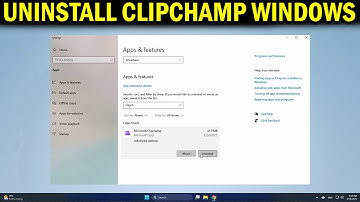 How To Uninstall Clipchamp in Windows 10/11