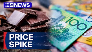 Price of chocolate set to spike | 9 News Australia