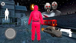 Playing As Squid Game Pink Guard In Granny 3 | Desi Legend 