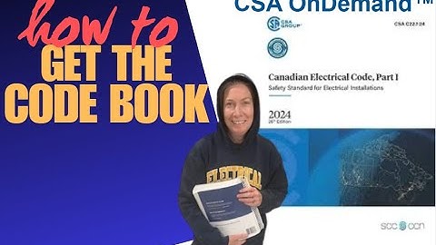 How to Access the Canadian Electrical Code Online (CSA On Demand)