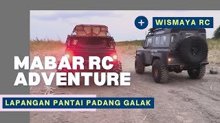 MABAR RC ADVENTURE BALI | LAPANGAN PANTAI PADANG GALAK | AXIAL SCX10III | MN999