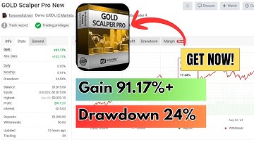 Gold Scalper Pro MT4 EA – Rock-Solid Gold Trading Automation