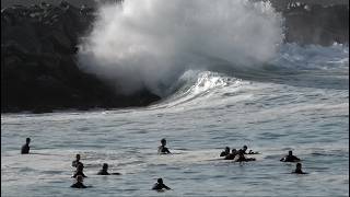 THE WEDGE, NEWPORT BEACH