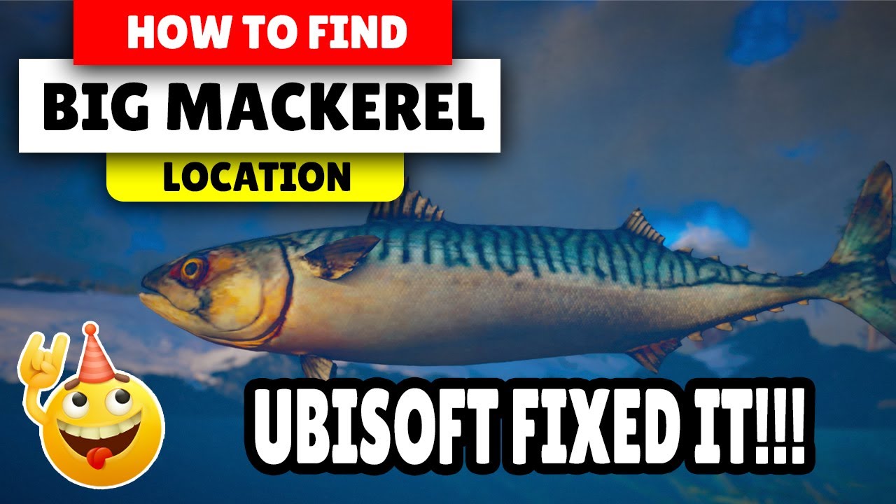 Assassin's Creed Valhalla How to find BIG Mackerel Best Locations YouTube