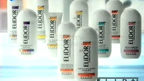 Elidor Professional Fuller Hair / Volumizing Shampoo 20s - Türkiye, 1994