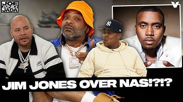Jim Jones RESPONDS to Nas comparison | Fat Joe & Jadakiss