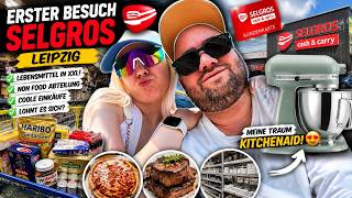 Erster Besuch im SELGROS Leipzig! 😳 XXL Lebensmittel, Großmarkt & meine Traum KitchenAid!