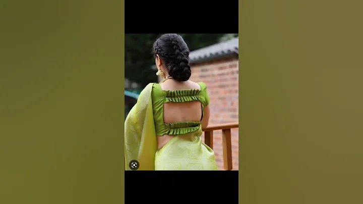 latest back blouse design 2023 ||#shorts #saree #blousedesign#fashion #style #himalayanfairy