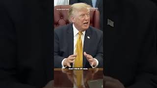 Trump says Pirro made a MISTAKE about reflecting pool