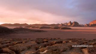 animated matte painting - Wadi Rum