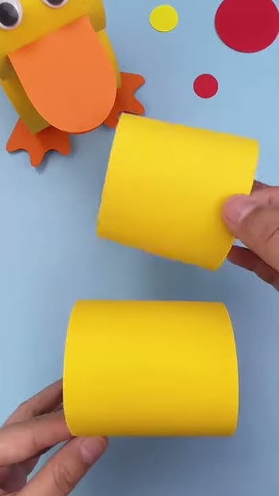 3d folded paper ducks 2 - Creative Little Explorers