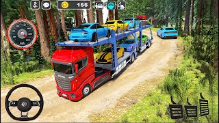 Car Transporter Truck Games 3D - Car Carrier Truck Driver Game - Android GamePlay screenshot 4